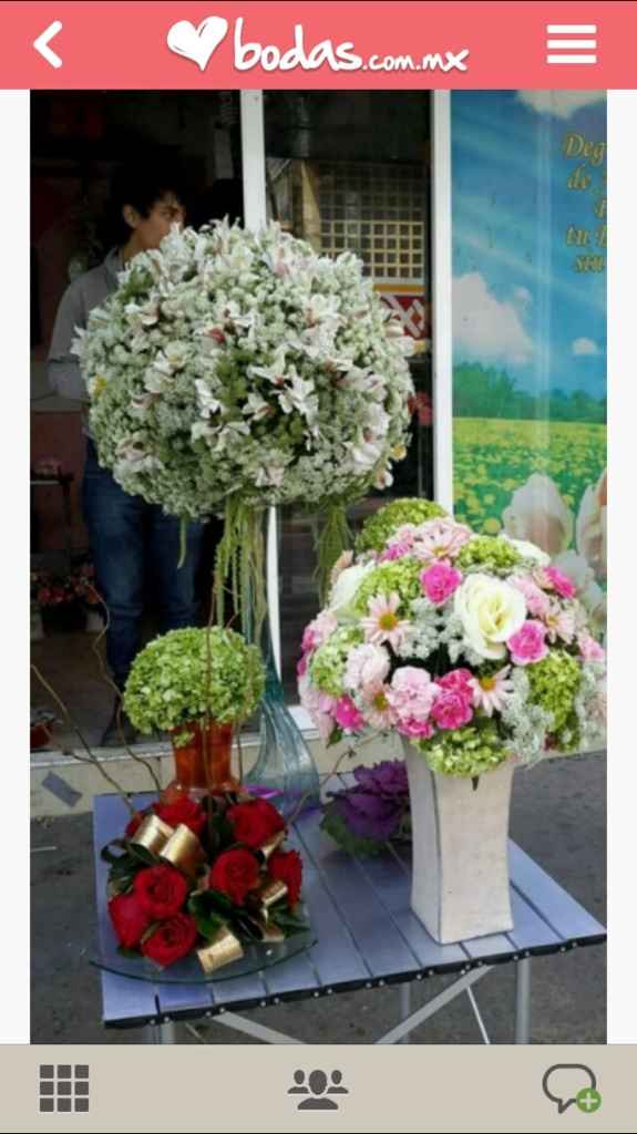 Una boda de ensueño: mis centros de mesa - 1