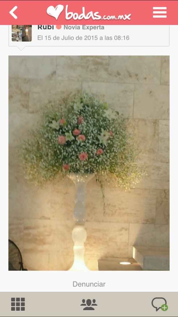 Una boda de ensueño: mis centros de mesa - 2