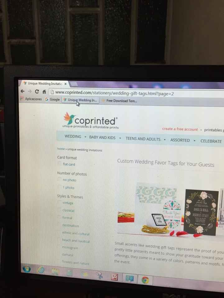 No me sale el diseÑo de mis invitaciones - 1
