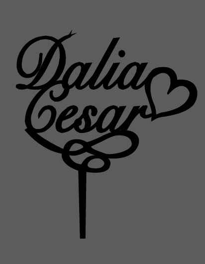 Cake topper - 1