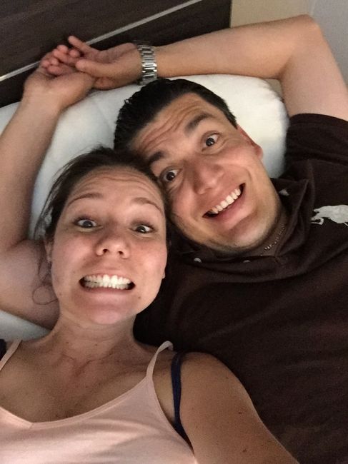 Fotos con sus prometidos - 1