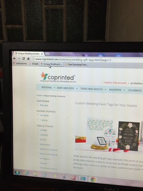 No me sale el diseÑo de mis invitaciones - 1