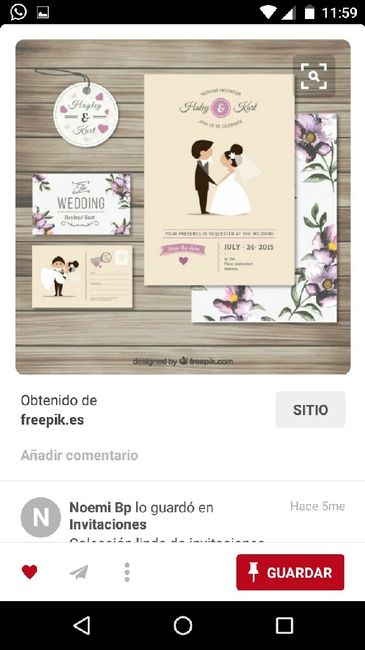 Invitaciones originales - 2
