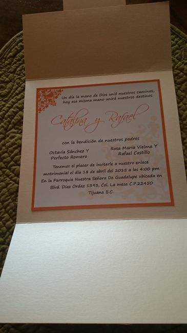 Mis invitaciones - 2