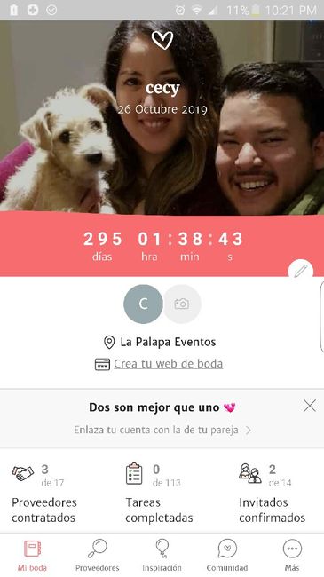 Mi marcador en el primer día del año 2019⏳👰🏻🤵🏻 - 1