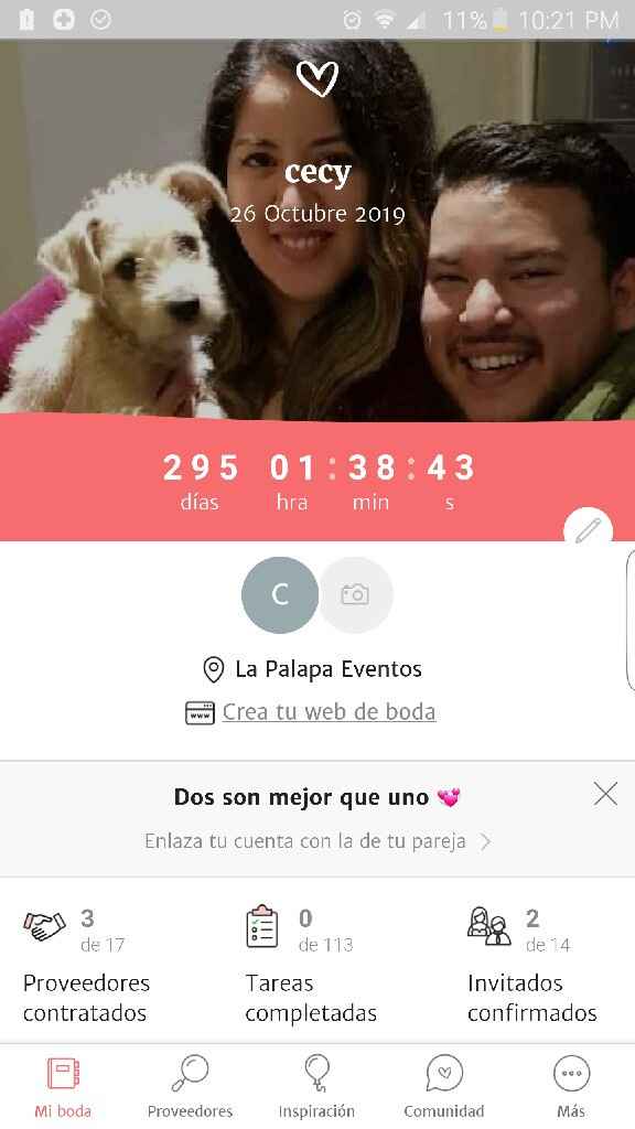 Mi marcador en el primer día del año 2019⏳👰🏻🤵🏻 - 1