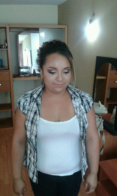 Prueba de peinado y maquillaje - 8