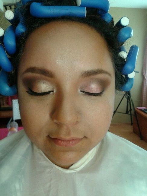 Prueba de peinado y maquillaje - 1
