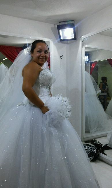 Mi vestido x fin lo tengo!!! - 2