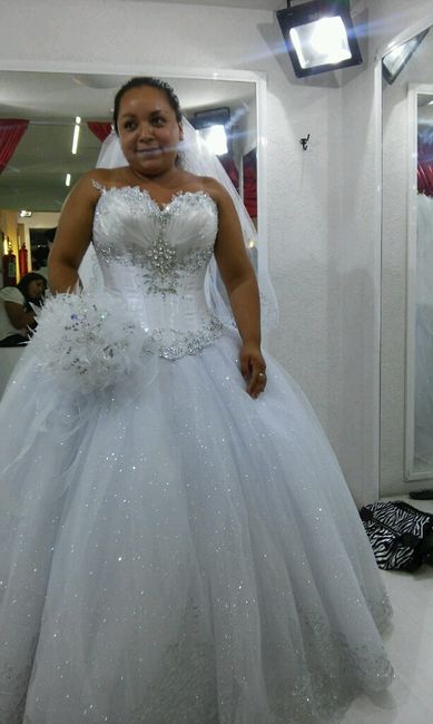 Mi vestido x fin lo tengo!!! - 3