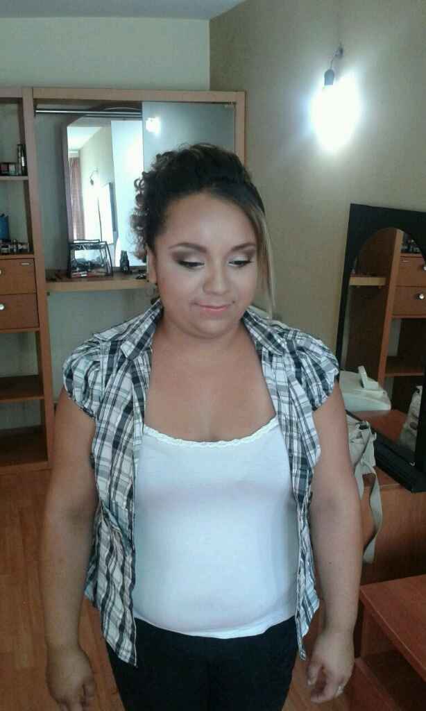 Prueba de peinado y maquillaje - 8