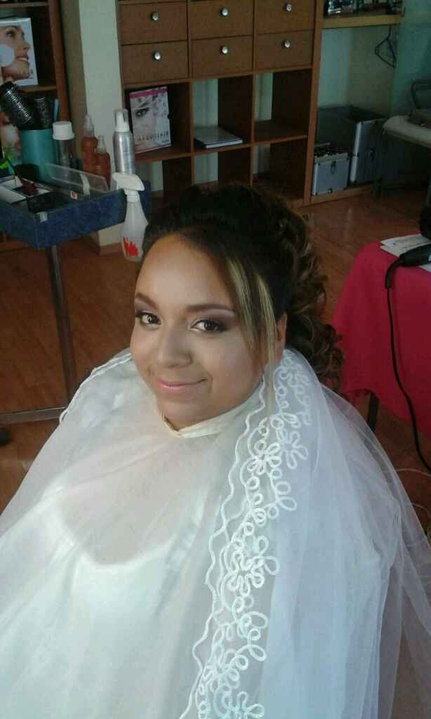 Prueba de peinado y maquillaje - 3
