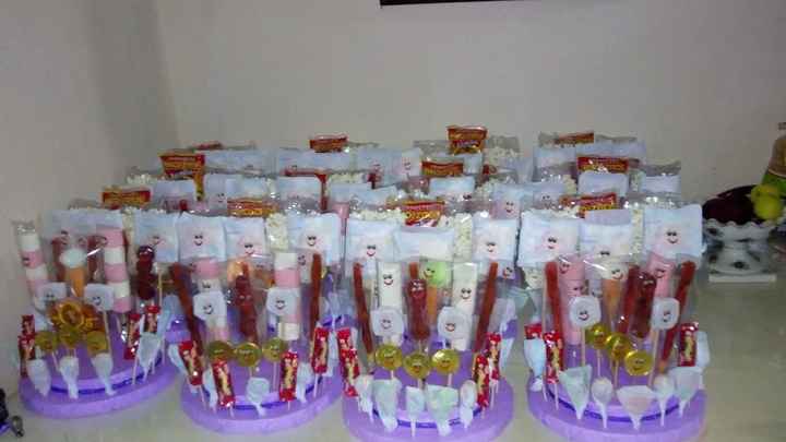 Mesas de dulces individual - 1