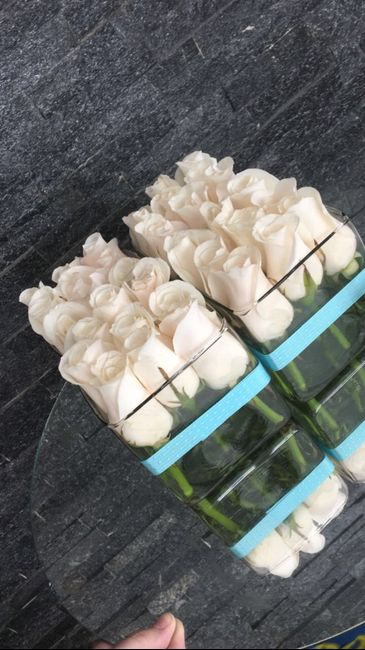 Arreglos para la despedida 🌹💙 - 2