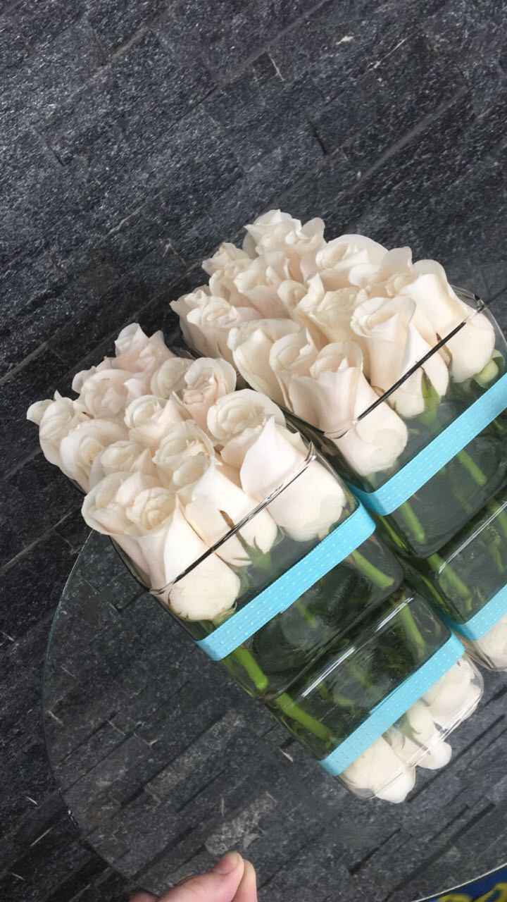 Arreglos para la despedida 🌹💙 - 2