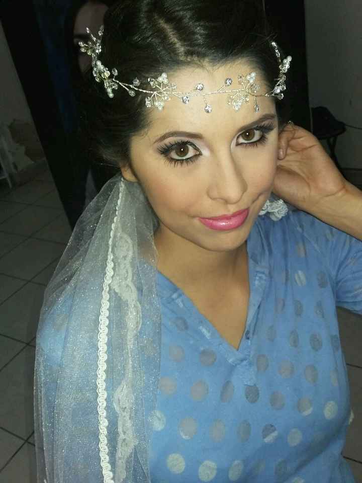 Mi prueba de peinado y maquillaje - 1