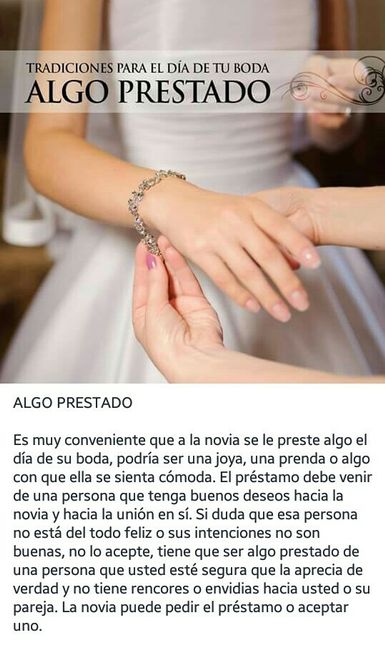 Algo nuevo, algo prestado, algo viejo... - 2