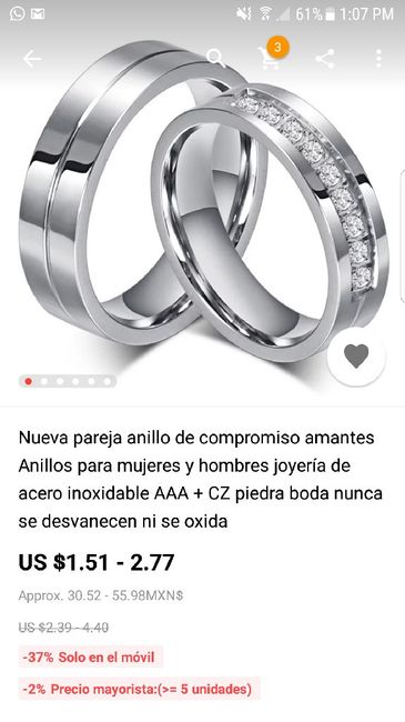 Anillos Aliexpress - 1