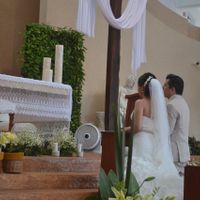 En el altar