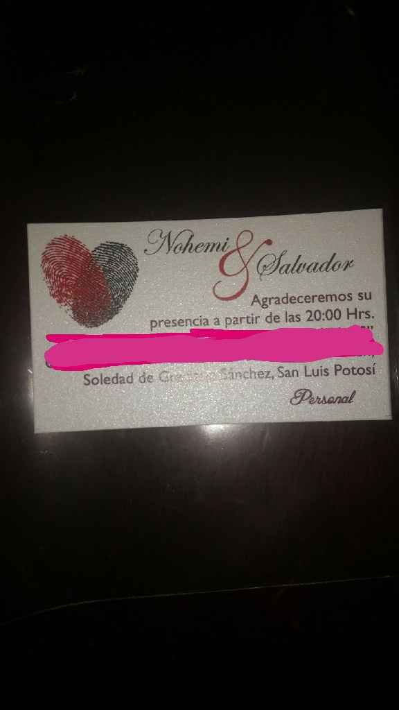  Invitaciones..'😍 - 1