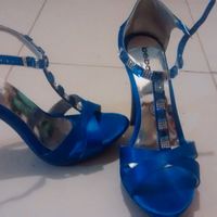 zapatos azul rey