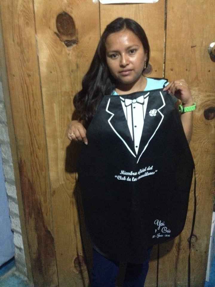 Mandiles para la boda - 2