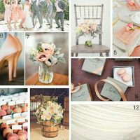 Combinaciones de colores en gris y beige.. - 1