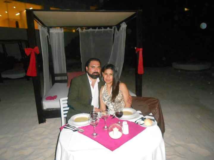 La trayectoria con tu amor! ¿Cuál es tu primera foto como novios? - 2