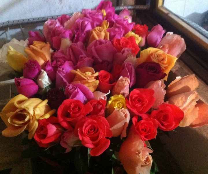 Flores para mi boda mi tercer avance - 1