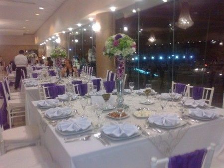 boda en morado