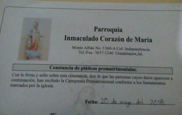 Pláticas prematrimoniales en un sólo domingo - 4
