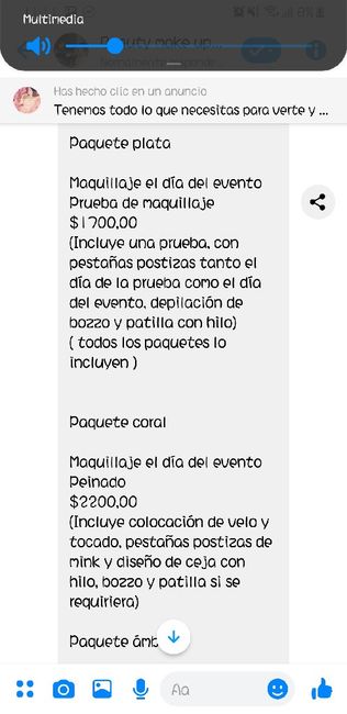 Cuánto presupuesto para maquillaje y peinado? 4
