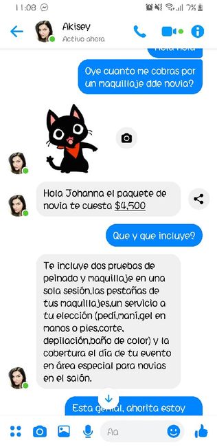 Cuánto presupuesto para maquillaje y peinado? 5