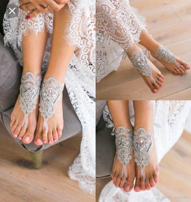 Sandalias para boda en playa 🏖 18