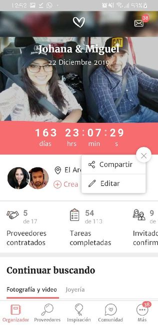 Compartir contador... 💘 5