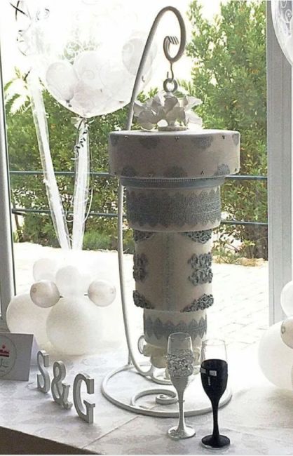 Pasteles candelabro 1