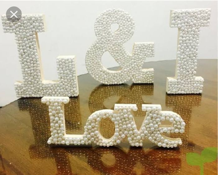 Ayuda con ideas para decorar letras de madera 9