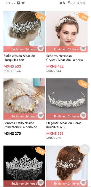 Donde comprar tiara/ corona de novia online o en León Gto - 1