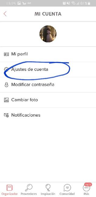 No sé cómo desactivar mi cuenta 2