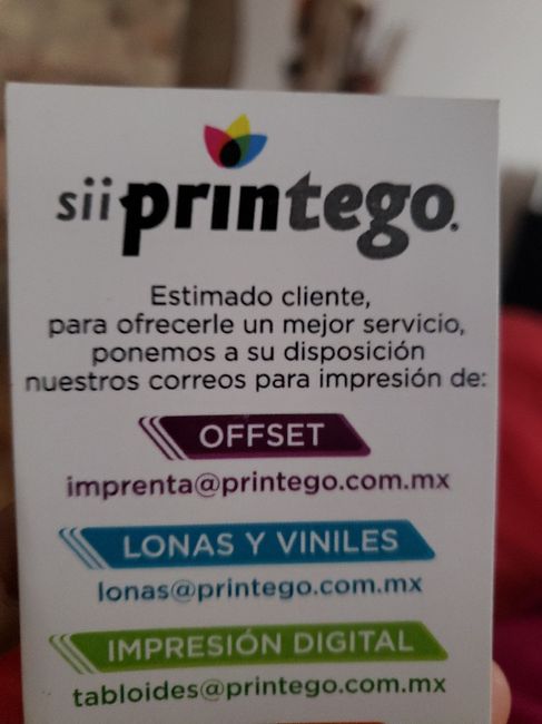 Impresión de invitaciones??? - 1
