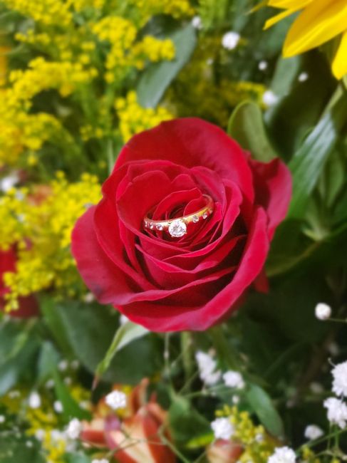 La mejor foto para un recuerdo de tu anillo de compromiso 5