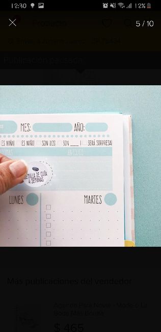 Agenda de embarazo! 4