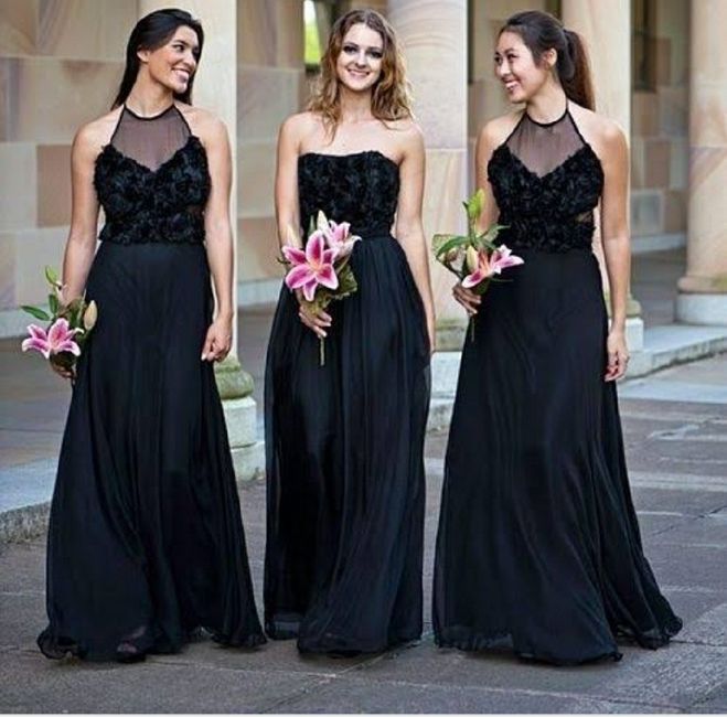 Damas de Honor de Negrooo! 26