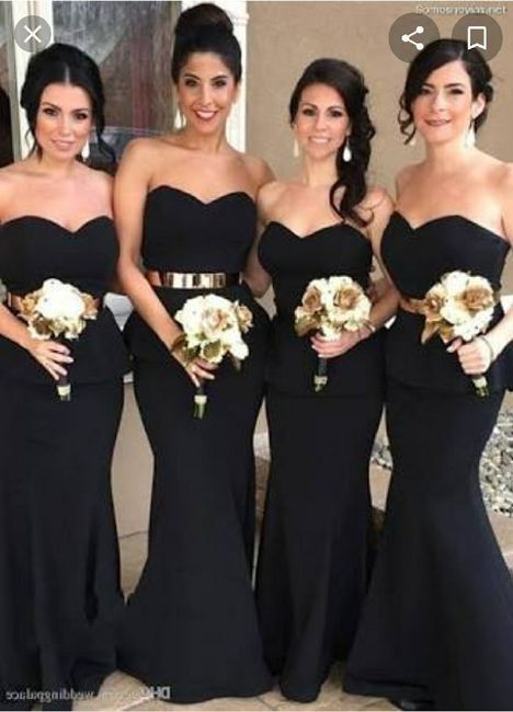 Damas de Honor de Negrooo! 27