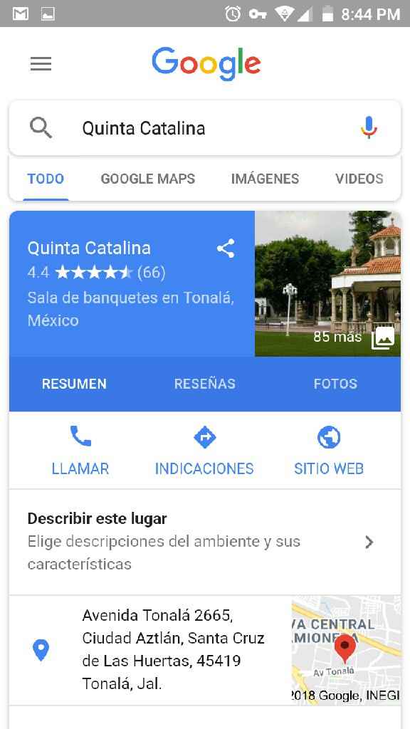  Costo lugar sin banquete?? - 2