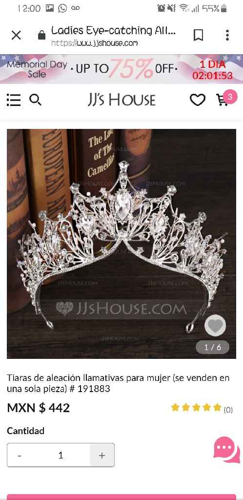 Coronas en Aliexpress👸🏻 - 1