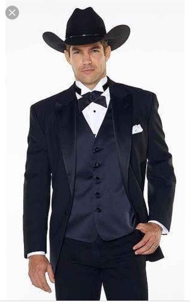 Trajes para shop novio vaqueros