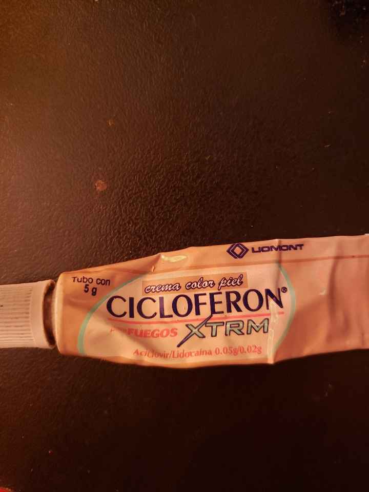 En poco días me caso y me salieron fuegos en mis labios 😭😭 - 1