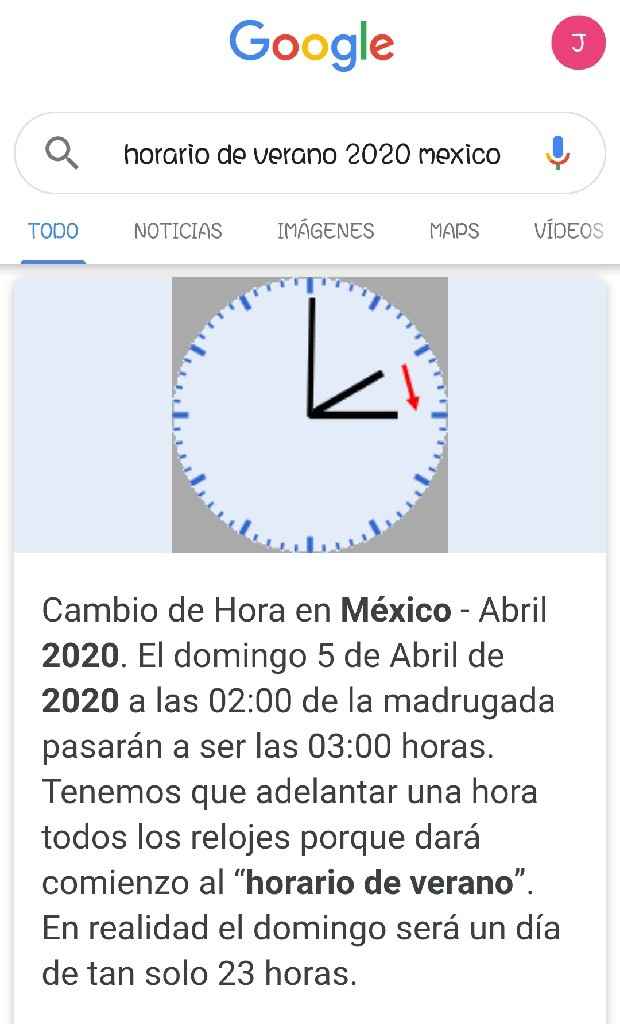Hora de la Celebración eucarística. - 1
