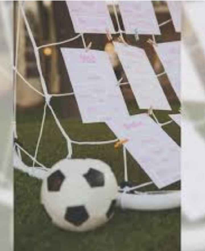 Boda temática futbol - 19